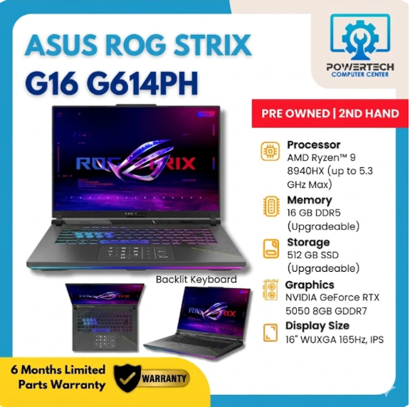 ASUS ROG Strix G16 G614PH RV067WSM
